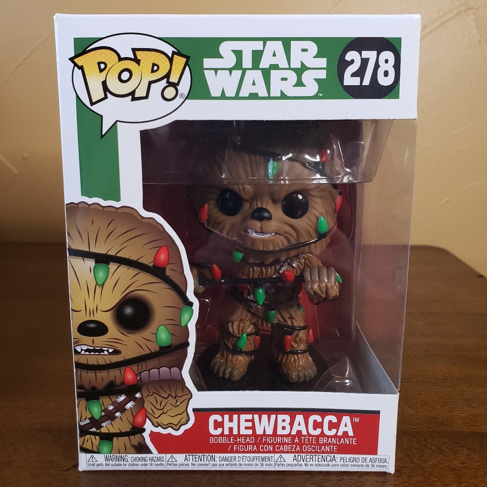 NIB Collectible Funko POP! Star Wars 278 Chewbacca